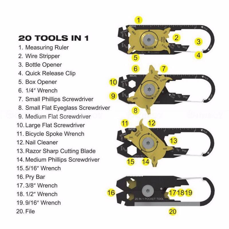 20 in 1 multitool